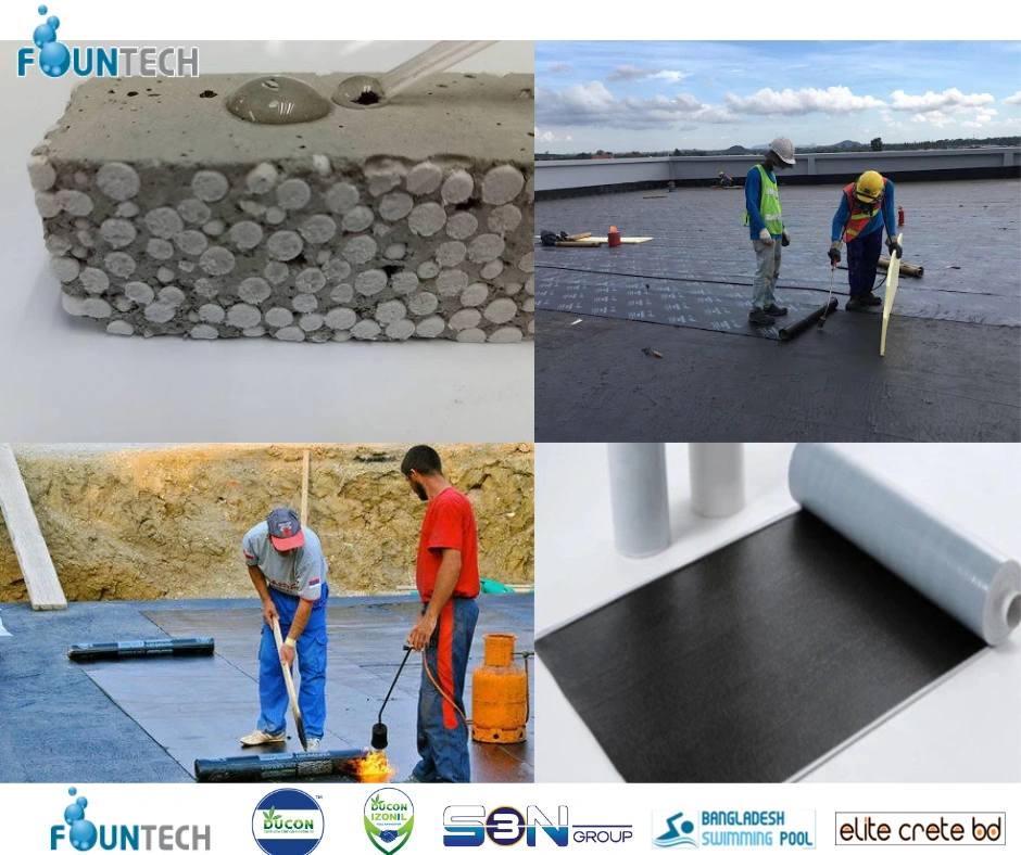 Heatproofing in Bangladesh, Ducon HeatShield, Roof Heatproofing, Thermal Insulation, PU Membrane, DuconCool, Solar Reflective Coating, Energy Saving Solutions, Construction Chemicals Bangladesh