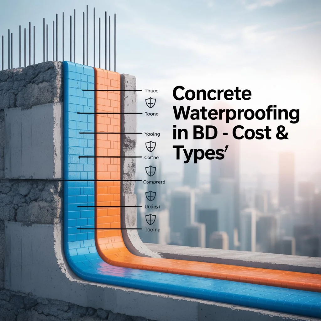 Concrete waterproofing membrane concrete waterproofing coatings Concrete Waterproofing price in BD