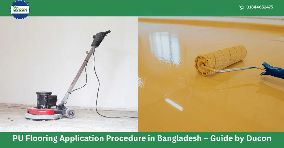 PU Flooring Application Procedure in Bangladesh – A Step-by-Step Guide by Ducon