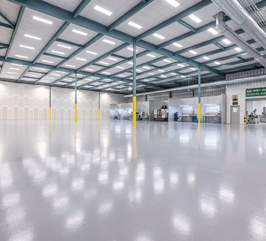 Electronics manufacturing Conductive ESD flooring Bangladesh