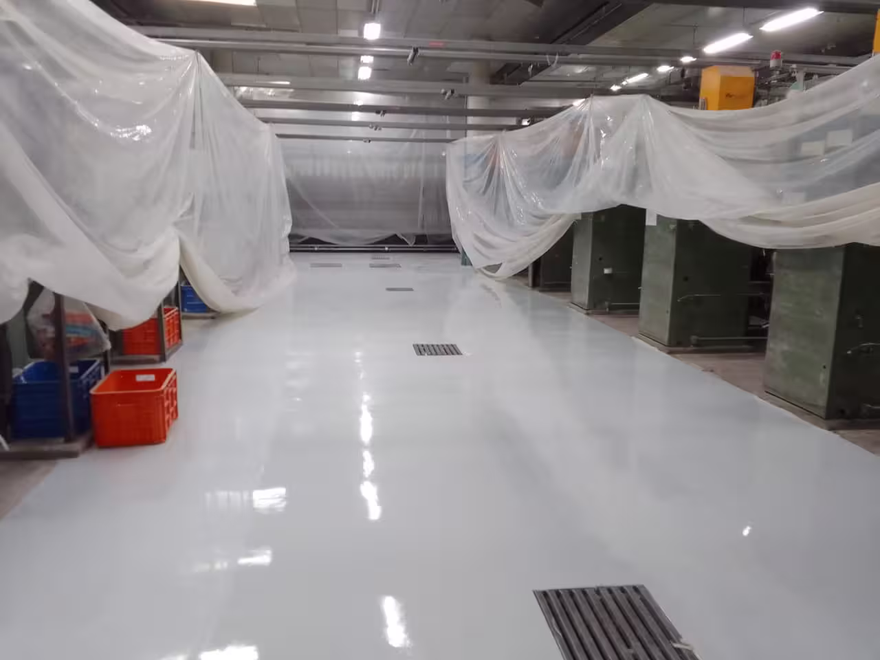 Pharmaceutical plant PU flooring Dhaka