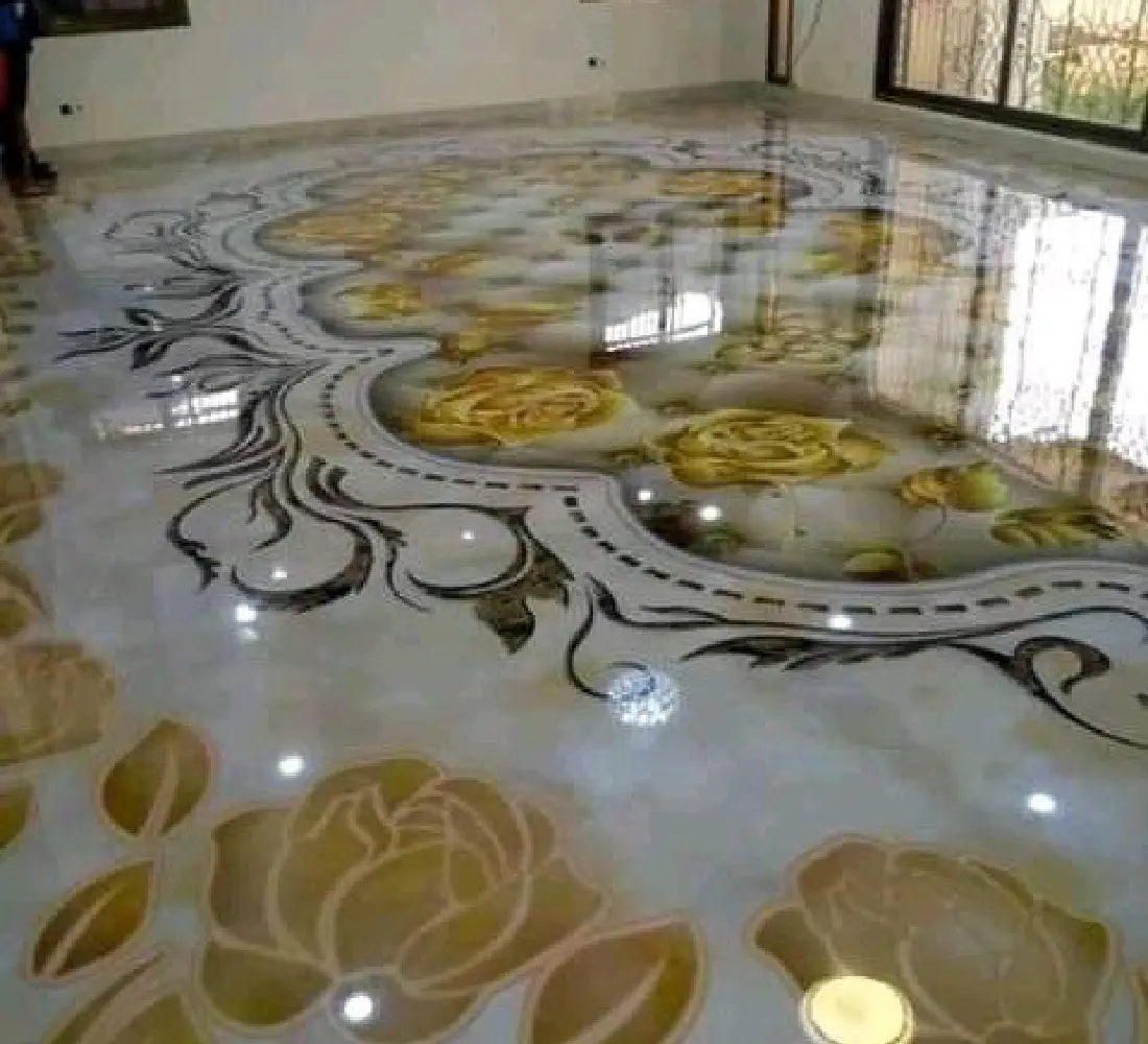 Dupoxy SL 3D Crystal Color epoxy floor coating in Dhaka, sylhet, chittagong, rangpur, rajshahi, mymensingh, Barishal, and Khulna, Bangladesh