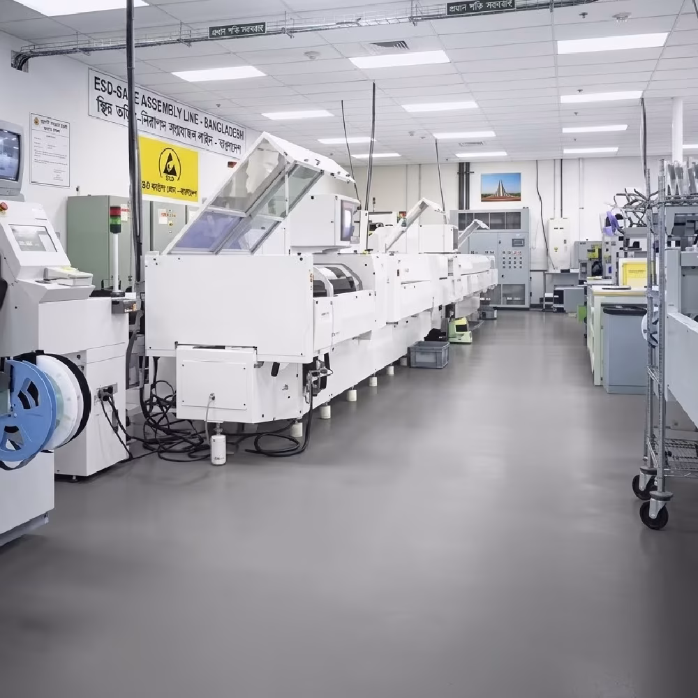 Conductive PU and Epoxy ESD Flooring in Bangladesh