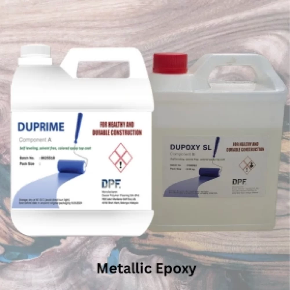 Metallic Epoxy Flooring Dupoxy SL Metallic